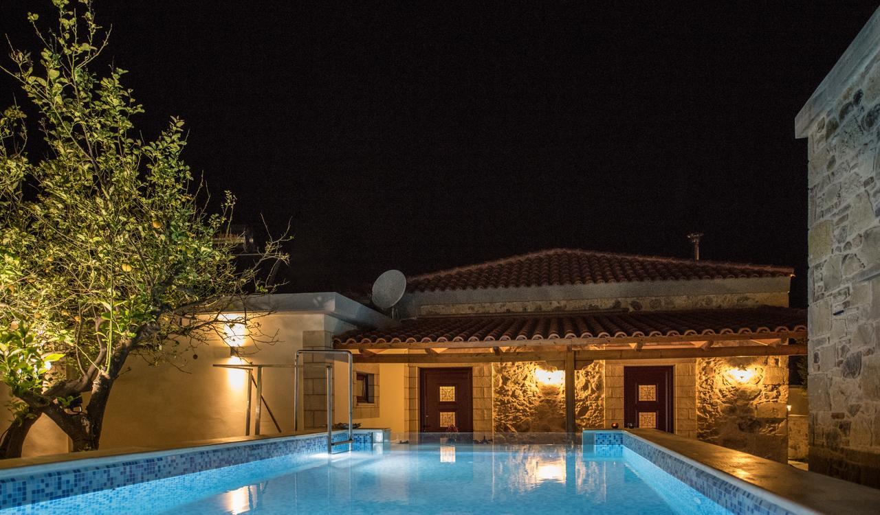 Private Sapphiros Villa Kissamos Exterior photo